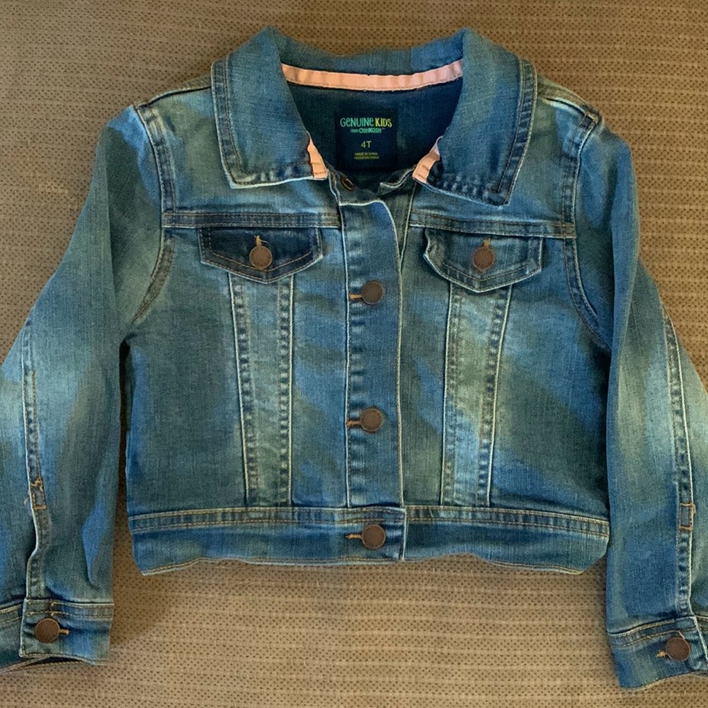 toddler girl jean jacket